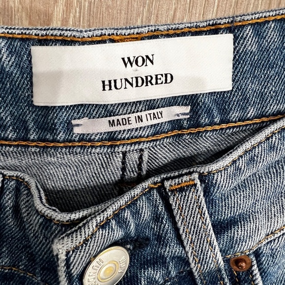Won Hundred Billy Jeans in Bottle Blue Size 26 - Picture 5 of 9